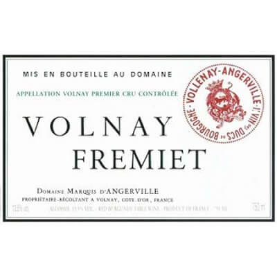 Marquis d'Angerville Volnay 1er Cru Fremiet 2022 (6x75cl)