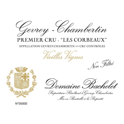 Denis Bachelet Gevrey-Chambertin 1er Cru Les Corbeaux Vv 2022 (1x75cl)