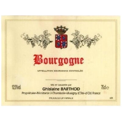 Ghislaine Barthod Bourgogne Rouge 2022 (12x75cl)