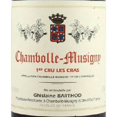 Ghislaine Barthod Chambolle-Musigny 1er Cru Les Cras 2023 (6x75cl)