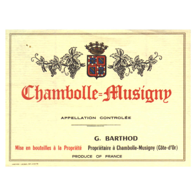 Ghislaine Barthod Chambolle Musigny 1er Cru Les Veroilles 2022 (6x75cl)