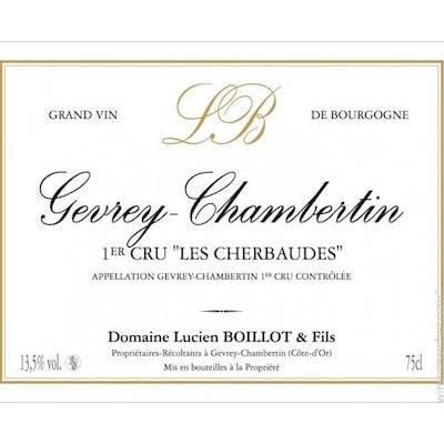 Louis Boillot Gevrey Chambertin 1er Cru Les Cherbaudes 2022 (6x75cl)