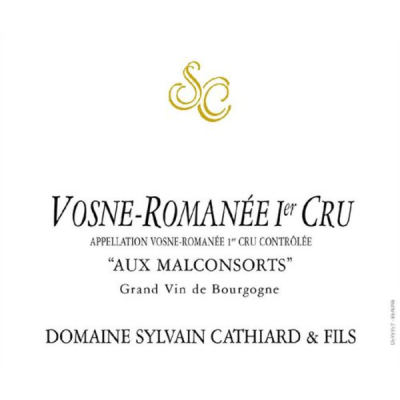 Sylvain Cathiard Vosne-Romanee 1er Cru Aux Malconsorts 2022 (6x75cl)