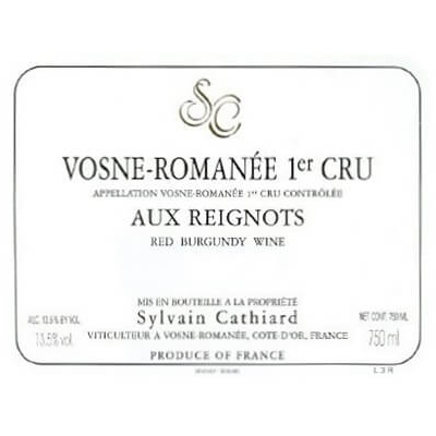 Sylvain Cathiard Vosne-Romanee 1er Cru Aux Reignots 2022 (2x75cl)