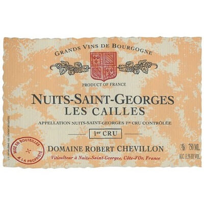 Robert Chevillon Nuits-Saint-Georges 1er Cru Les Cailles 2022 (6x75cl)