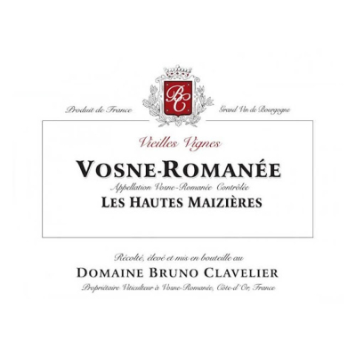 Bruno Clavelier Vosne-Romanee Les Hautes Maizieres 2022 (12x75cl)
