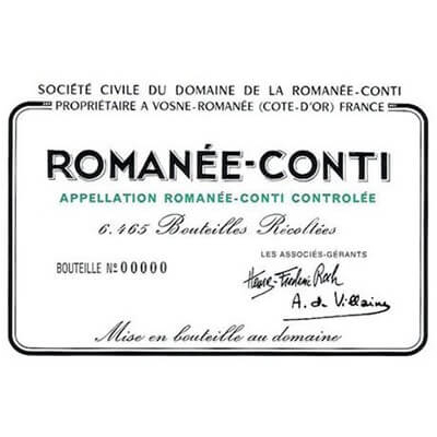 Domaine de la Romanee-Conti Romanee-Conti Grand Cru 2022 (1x75cl)
