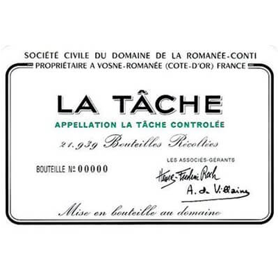 Domaine de la Romanee-Conti La Tache Grand Cru 2022 (1x75cl)