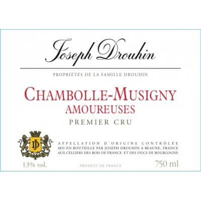 Joseph Drouhin Chambolle-Musigny 1er Cru Les Amoureuses 2022 (6x75cl)