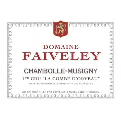 Faiveley Chambolle-Musigny 1er Cru La Combe d'Orveau 2022 (6x75cl)