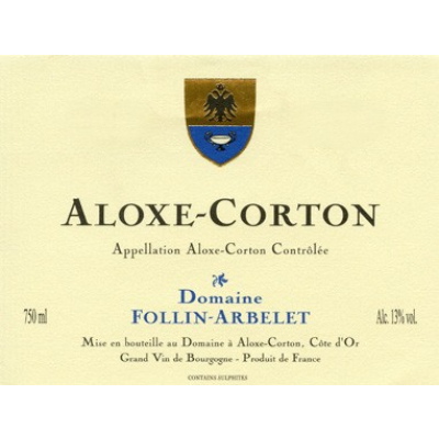 Follin-Arbelet Aloxe-Corton Rouge 2022 (6x75cl)