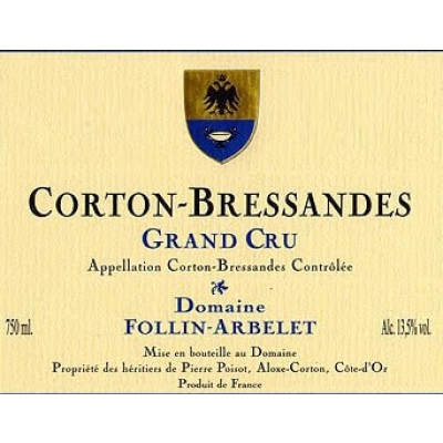 Follin-Arbelet Corton Les Bressandes Grand Cru 2022 (6x75cl)