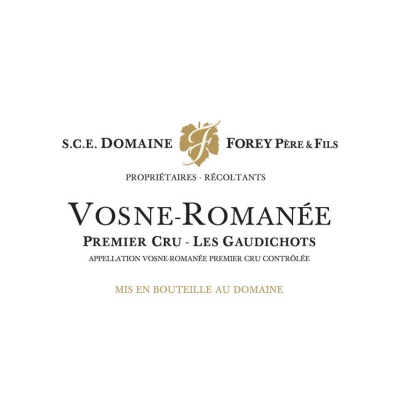 Forey Pere & Fils Vosne-Romanee 1er Cru Les Gaudichots 2022 (12x75cl)