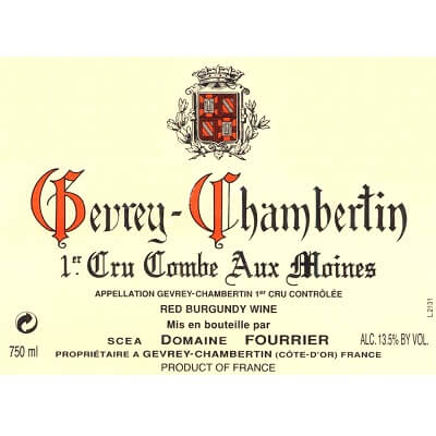 Fourrier Gevrey-Chambertin 1er Cru Combe aux Moines 2022 (1x75cl)