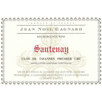Jean Noel Gagnard Santenay 1er Cru Clos de Tavannes 2022 (6x75cl)
