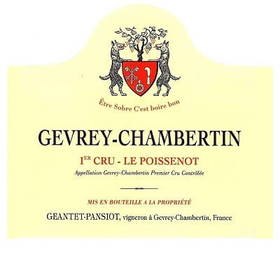 Geantet-Pansiot Gevrey-Chambertin 1er Cru Le Poissenot 2022 (6x75cl)