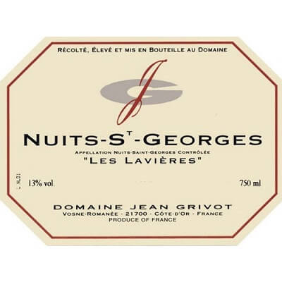 Jean Grivot Nuits-Saint-Georges Aux Lavieres 2023 (6x75cl)