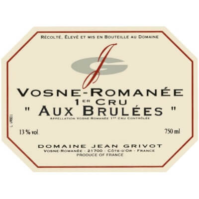 Jean Grivot Vosne-Romanee 1er Cru Aux Brulees 2023 (3x75cl)