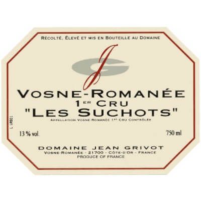 Jean Grivot Vosne-Romanee 1er Cru Les Suchots 2023 (3x75cl)