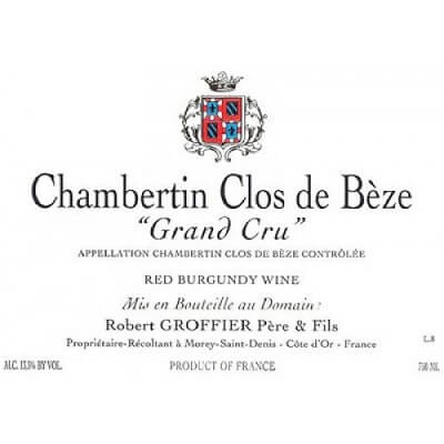 Robert Groffier Chambertin-Clos-De-Beze Grand Cru 2022 (1x75cl)