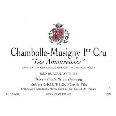 Robert Groffier Chambolle-Musigny 1er Cru Les Amoureuses 2022 (6x75cl)