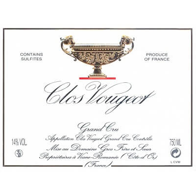 Gros Frere et Soeur Clos-Vougeot Grand Cru 2022 (6x75cl)