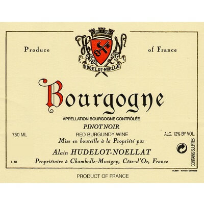 Hudelot-Noellat Bourgogne Rouge 2023 (12x75cl)