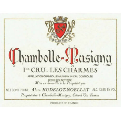 Hudelot-Noellat Chambolle-Musigny 1er Cru Les Charmes 2022 (3x150cl)