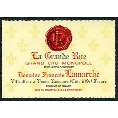 Lamarche La Grande Rue Grand Cru 2022 (3x75cl)