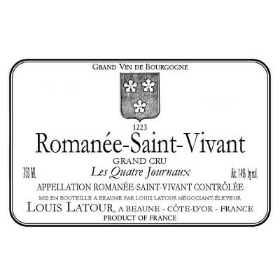 Louis Latour Romanee-Saint-Vivant Grand Cru Les Quatre Journaux 2022 (12x75cl)