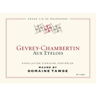 Tawse Gevrey-Chambertin Aux Etelois 2021 (6x75cl)