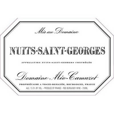 Meo-Camuzet Nuits-Saint-Georges 2022 (6x75cl)