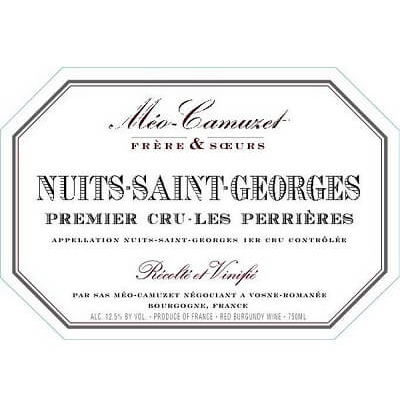 Meo-Camuzet Nuits-Saint-Georges 1er Cru Les Perrieres 2022 (6x75cl)