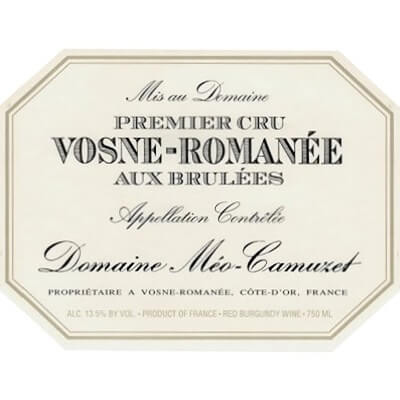 Meo-Camuzet Vosne-Romanee 1er Cru Aux Brulees 2022 (1x75cl)
