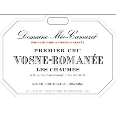 Meo-Camuzet Vosne-Romanee 1er Cru Les Chaumes 2022 (1x75cl)