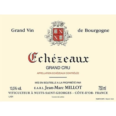 Jean-Marc Millot Echezeaux Grand Cru 2013 (6x75cl)