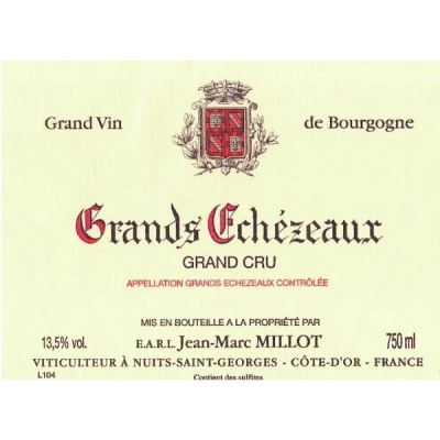 Jean-Marc Millot Grands Echezeaux Grand Cru 2022 (1x75cl)