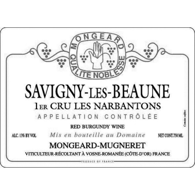 Mongeard-Mugneret Savigny-les-Beaune 1er Cru Les Narbantons 2022 (6x75cl)