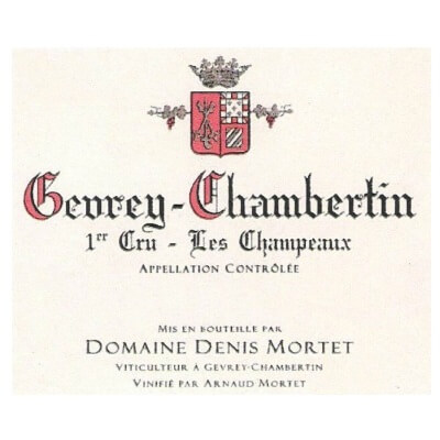 Denis Mortet Gevrey-Chambertin 1er Cru Les Champeaux 2022 (6x75cl)