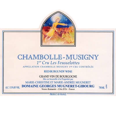 Mugneret-Gibourg Chambolle-Musigny 1er Cru Les Feusselottes 2022 (1x150cl)