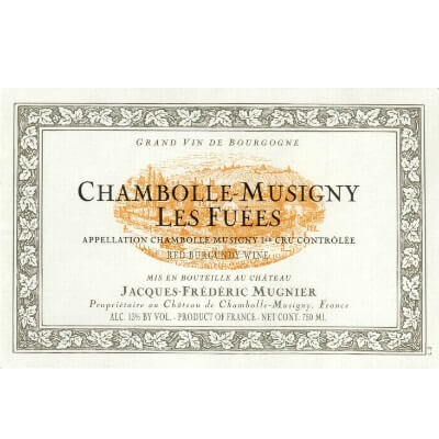 Jacques Frederic Mugnier Chambolle-Musigny 1er Cru Les Fuees 2022 (1x75cl)