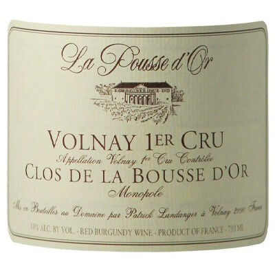 Pousse d'Or Volnay 1er Cru Clos de la Bousse d'Or Monopole  2022 (12x75cl)