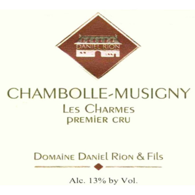 Daniel Rion Chambolle-Musigny Charmes 2015 (6x75cl)