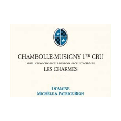 Michele et Patrice Rion Chambolle-Musigny 1er Cru Les Charmes 2022 (1x75cl)