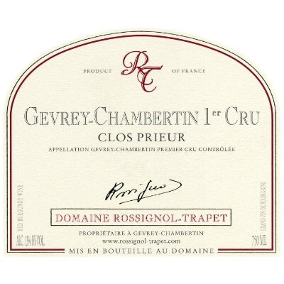Rossignol-Trapet Gevrey-Chambertin 1er Cru Clos Prieur 2022 (6x75cl)