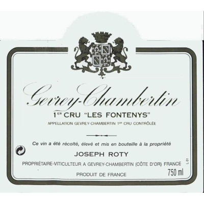 Joseph Roty Gevrey-Chambertin 1er Cru Les Fonteny 2022 (12x75cl)