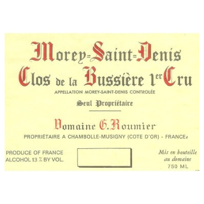 Georges Roumier Morey-Saint-Denis 1er Cru Clos de la Bussiere 2022 (3x75cl)