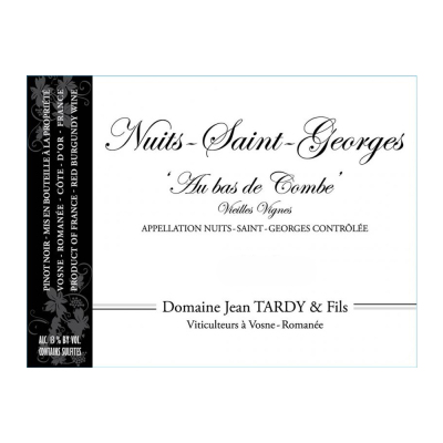 Jean Tardy Nuits-Saint-Georges Aux Bas de Combe 2019 (6x75cl)