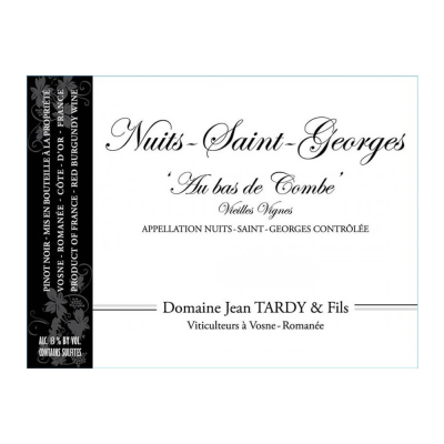 Jean Tardy Nuits-Saint-Georges Aux Bas de Combe 2022 (6x75cl)