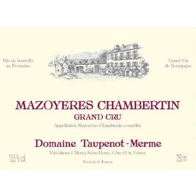 Taupenot Merme Mazoyeres-Chambertin Grand Cru 2022 (1x300cl)